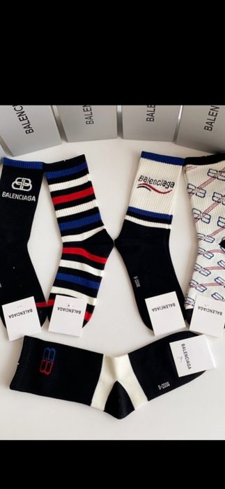 Șosete Balenciaga, Nike, Off White, model 2026(prețul este ptr o perec