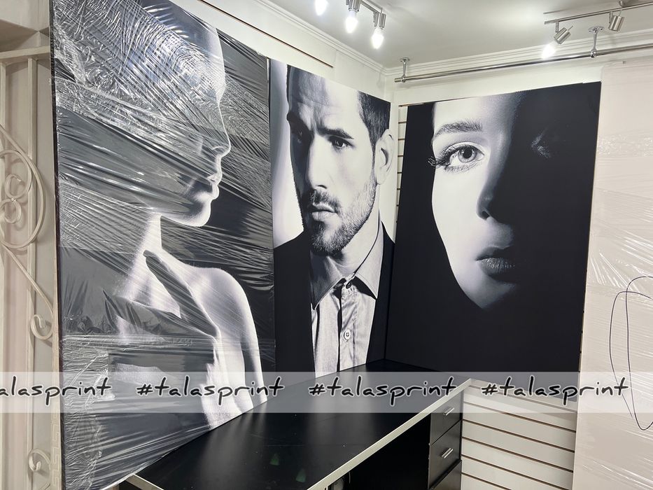 Фото печать на холсте. Услуги широкоформатный печать