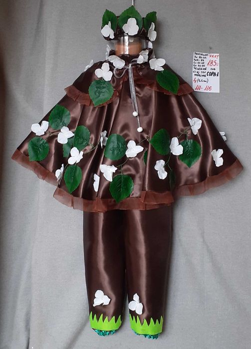 Costum  Costum Copac cu frunze si flori pentru copii