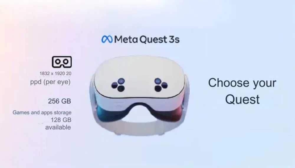 Meta Quest 3/3S 128/512GB Meta Quest 3 • Доставка Бесплатно