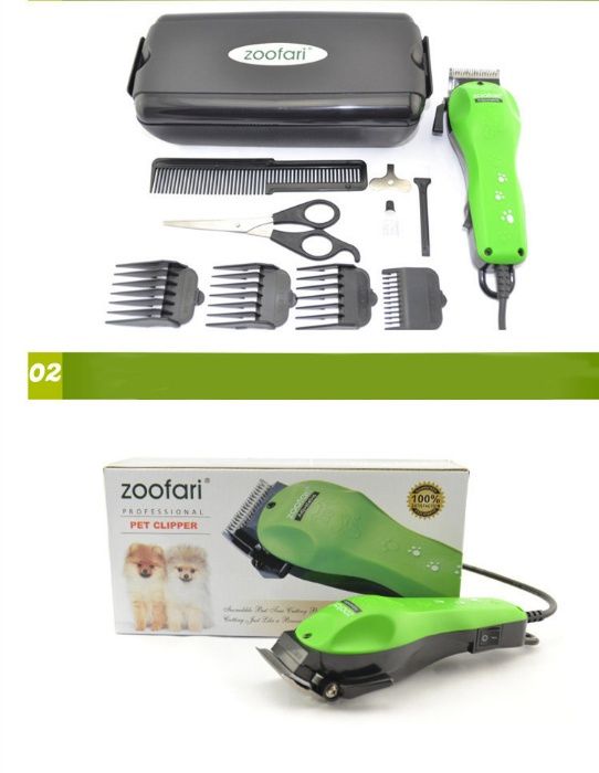 Нова ! С Дълъг Кабел ! Смарт Машинка за Подстригване на Кучета Zoofari