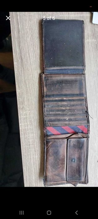 Продавам кожен портфейл Tommy Hilfiger