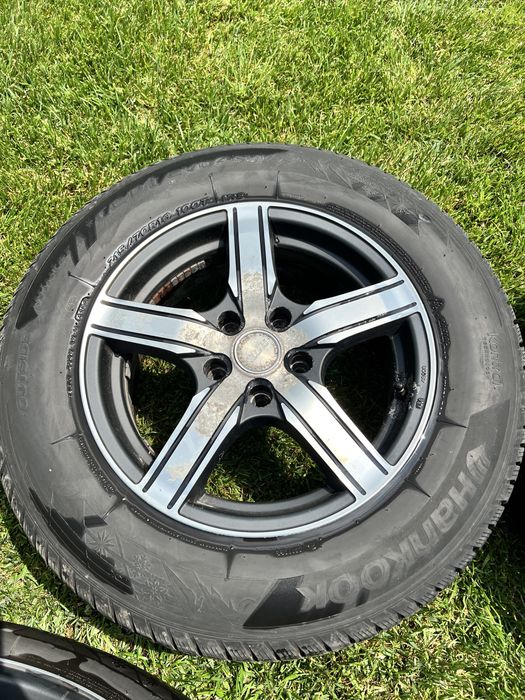 Set jante aliaj Platin 5x114.3 ET38 + anvelope iarnă 215 70 R16 – Mitsubishi Outlander / alte modele