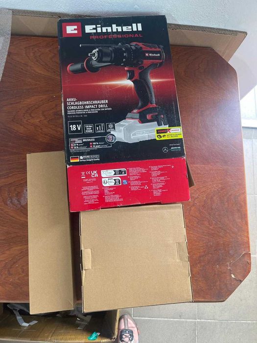 Filetanta cu percuție fără fir Einhell Professional TP-CD 18/120 Li-i BL-Solo