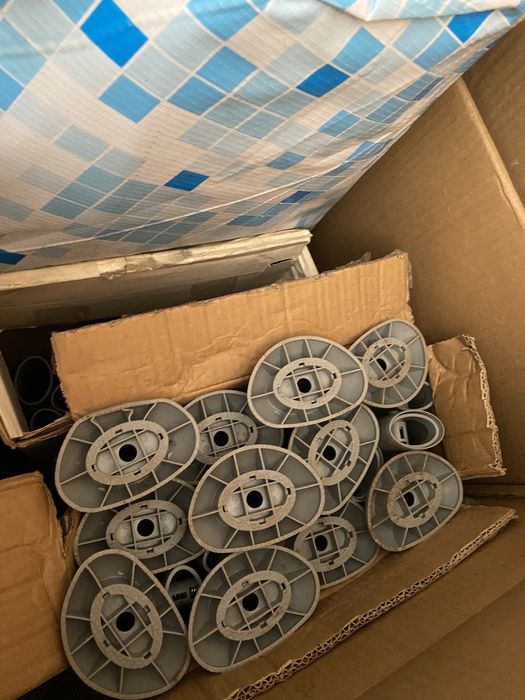 Каркасный бассейн с лестницей