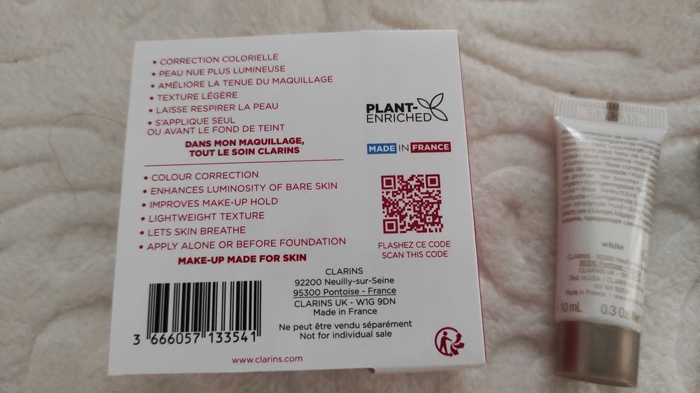 Основа за грим Clarins SOS primer озаряващ