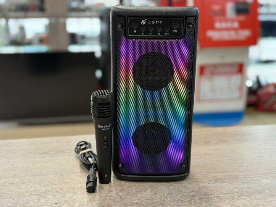 Активна тонколона KTS 1711 с микрофон
