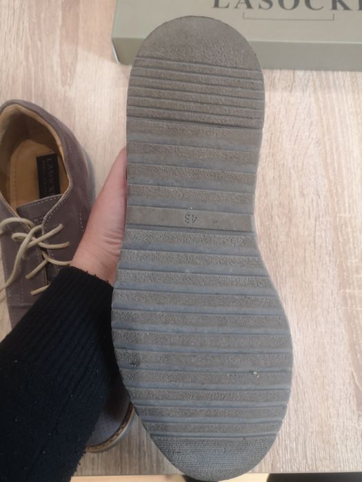 Мъжки обувки /естествен велур и кожа/