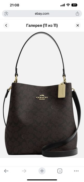 Сумка оригинал брендовая Coach