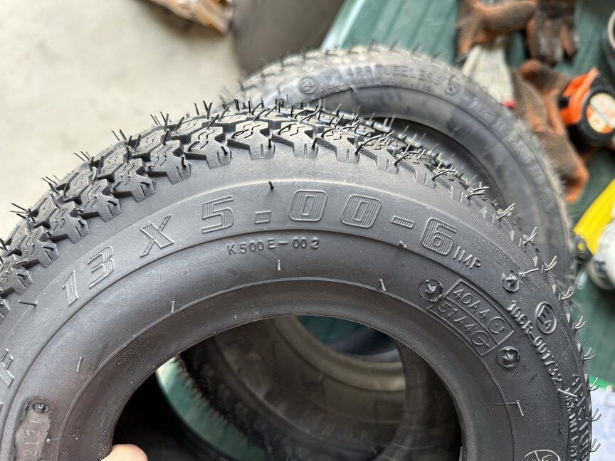 ANVELOPA 13X5.00-6 KENDA SUPER TURF K500 4PR 40A4/51A4 TL  Cauciucuri tractor, Fiat, Case, Fendt, John Deere, New Holland, Massey Ferguson, UTB   Cauc