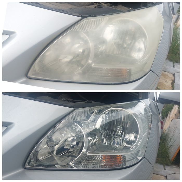 Химическо полиране на фарове полиране Пастиране