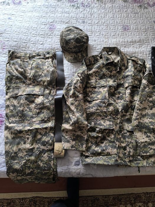 Военный форма киілген