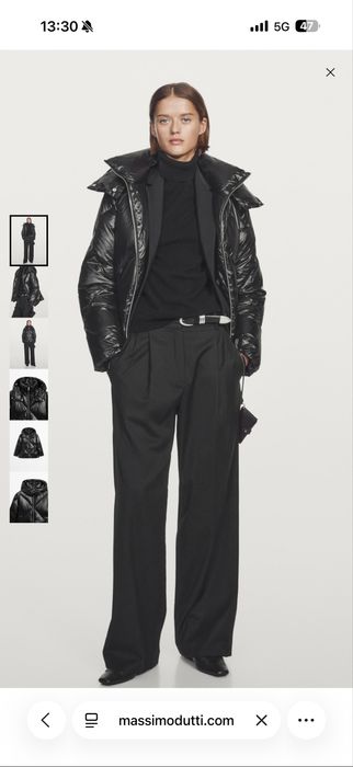 СРОЧНО КУРТКА massimo dutti пуховик