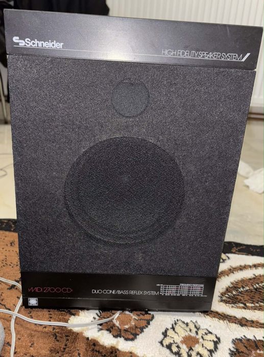 sistem de difuzoare Schneider High Fidelity.
