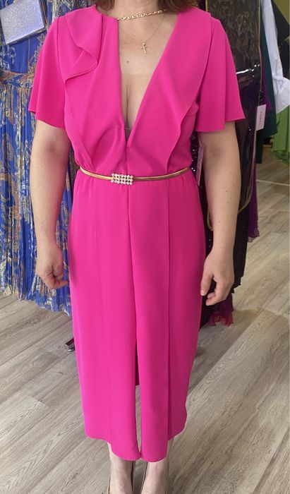 rochie de eveniment cu eticheta, facuta in atelier Lizzet