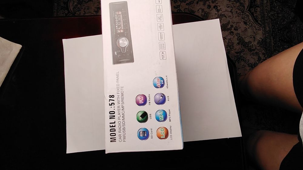 Автомагнитола JVC новая