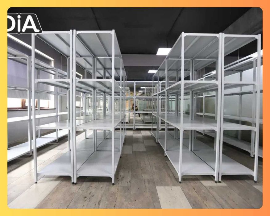 Стеллаж с полками, Акция, металлические стеллажи, архивный стеллаж