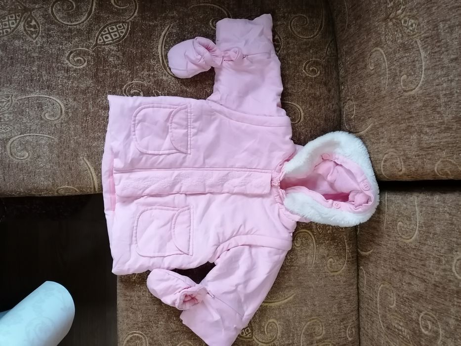 Ескимос от две части за момиченце 6-9м.