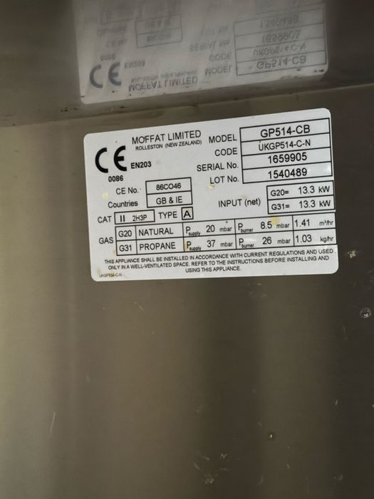 Газова плоча Blueseal 60см