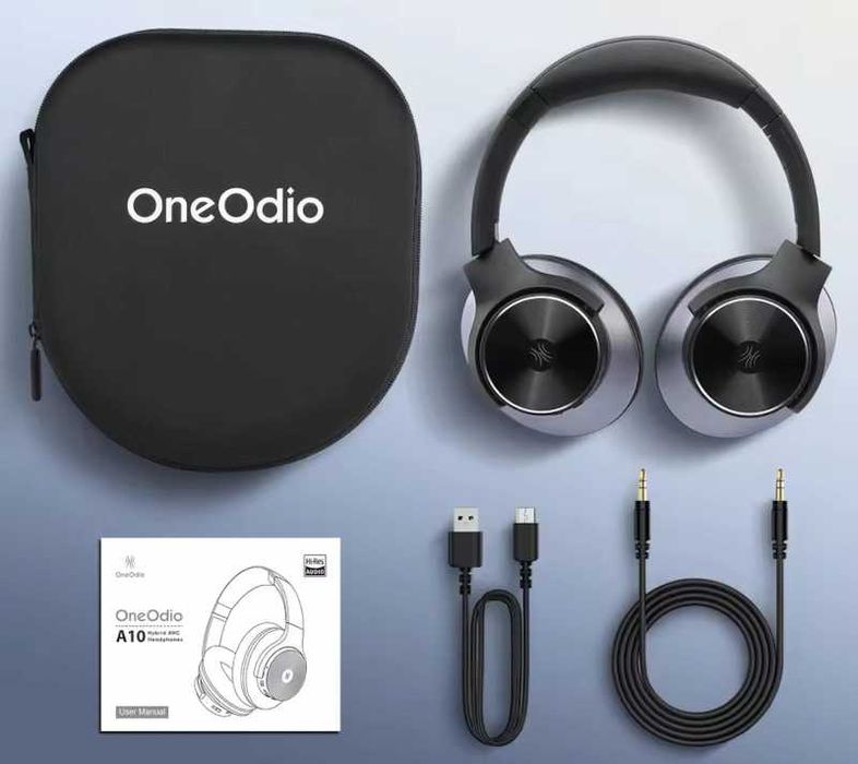 OneOdio A10 безжични/жични слушалки активно подтискане н шума ANC 35db