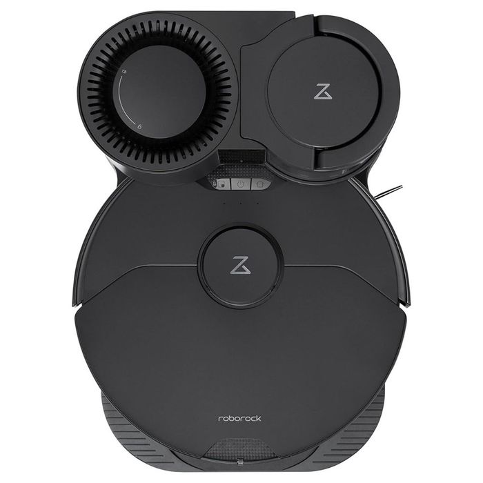 Робот Прахосмукачка с Моп Roborock S7 MaxV Plus, 5100 Pa, Черен