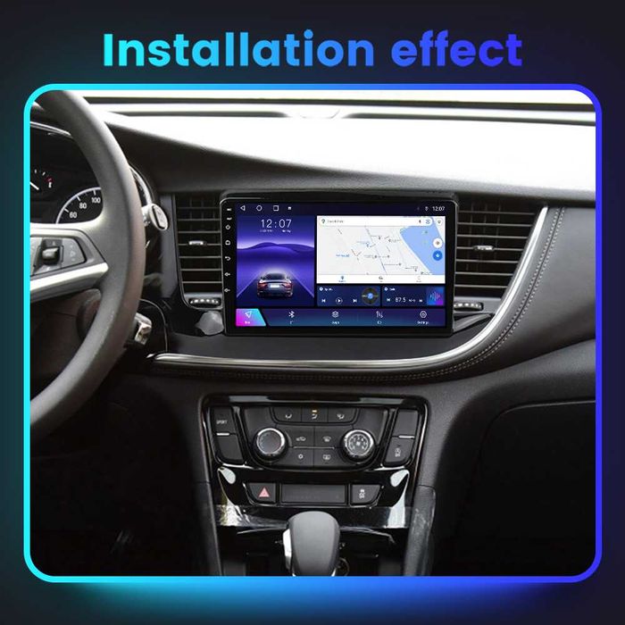 Navigatie Android 14 Opel Mokka 2016-2023 1/8 Gb Waze CarPlay Bt GPS