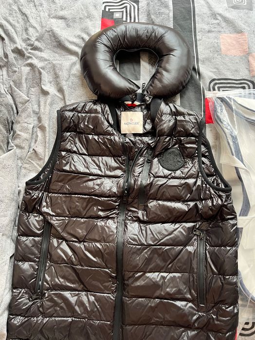 Яке Moncler Gironde пухен елек – Genius "2 Moncler 1952", размер 2 (M), черен