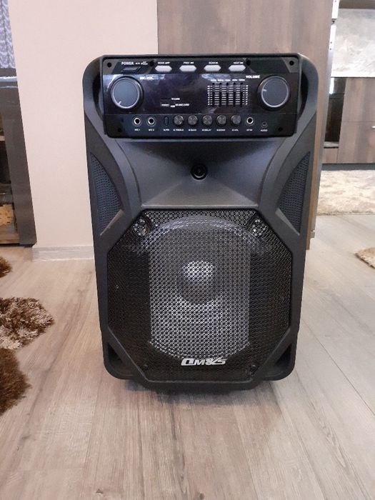 Тонколона активна с два микрофона