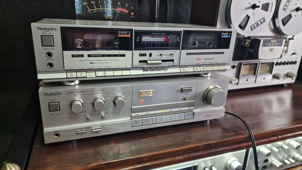 Amplificator Technics SU-V450 Deck Dublu Technics RS-B33W