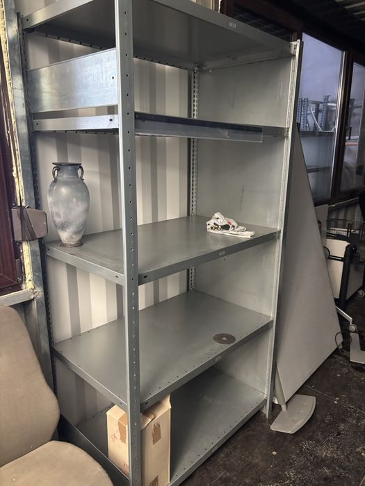 Rafturi cu polite zincate 600 adancime x 1000 mm x 2000 H