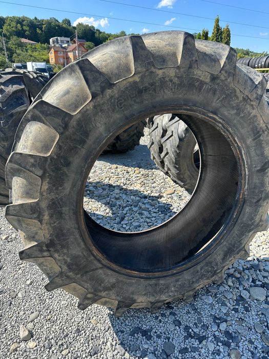 16.9R34 Michelin - Cauciuc tractor in stare foarte buna, Garantie 100%, Anvelopa Agricola!