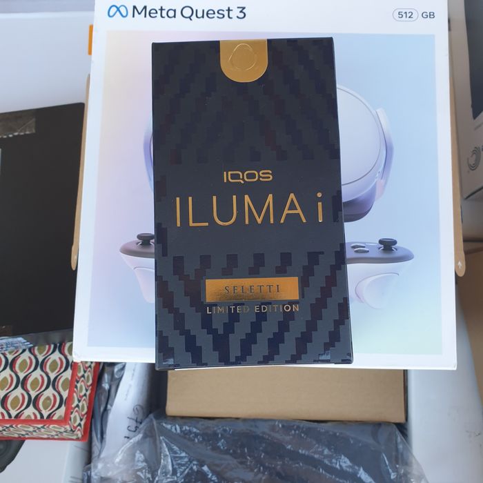 Iqos Iluma i ediție limitată pe negru