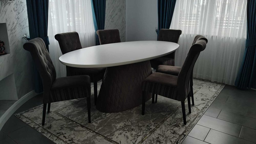 Vând masa set cu 6scaune