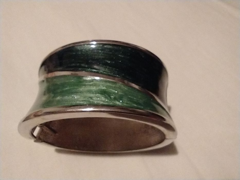 Bratara inox si email