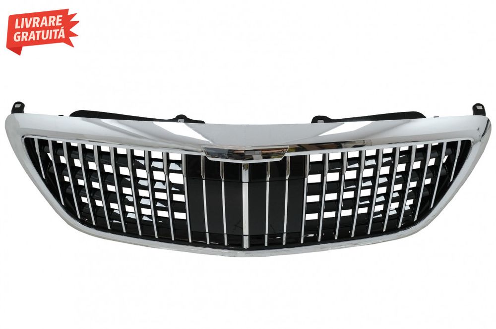 Grila Centrala Mercedes S-Class W222 X222 (2014-2020) Vertical Design