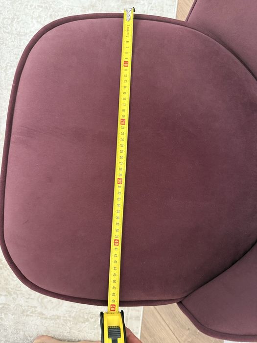 Стулья бордовые велюр 8шт