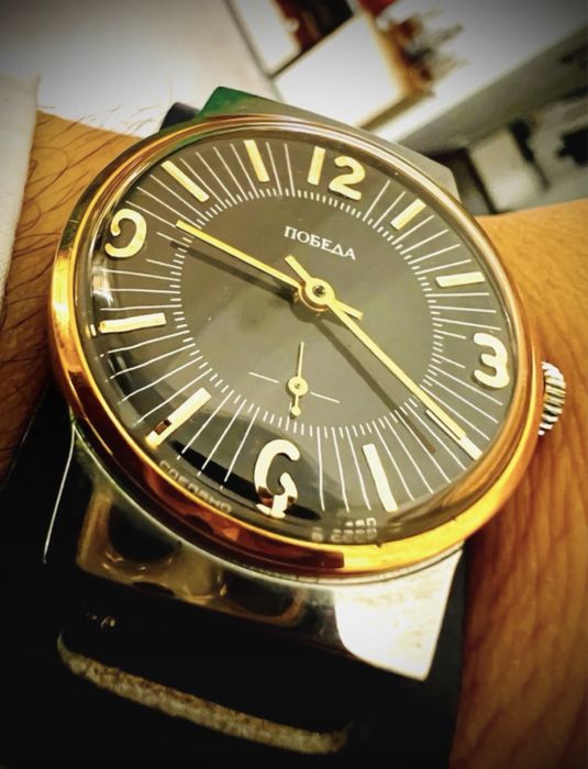 Pobeda ceas mecanic rusesc NOS