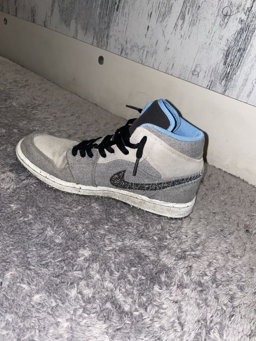 Air Jordan 1 Mid Crater University Blue