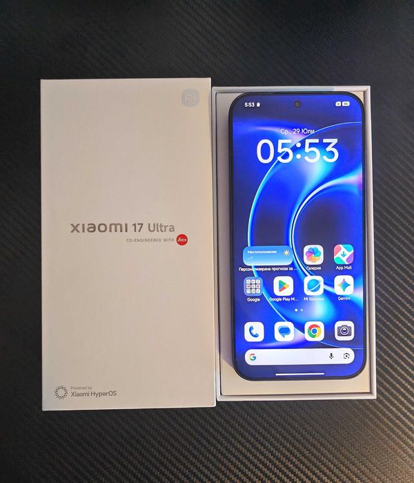 Нов Xiaomi 17 Ultra 16/512GB с 3г. Гаранция