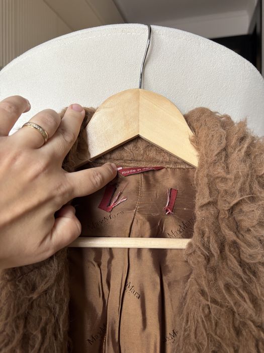 MaxMara alpaca teddy