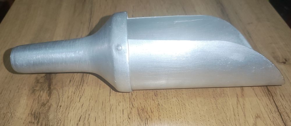 Совок алюминиевый советский, глубокий. Юнусабад