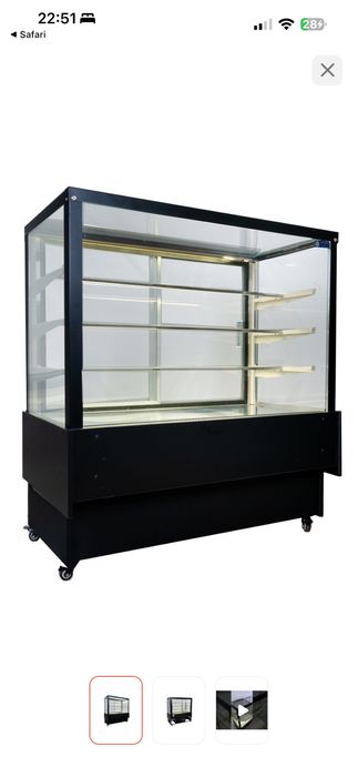 Холодильная витрина AISBERG CUBE LUX 140