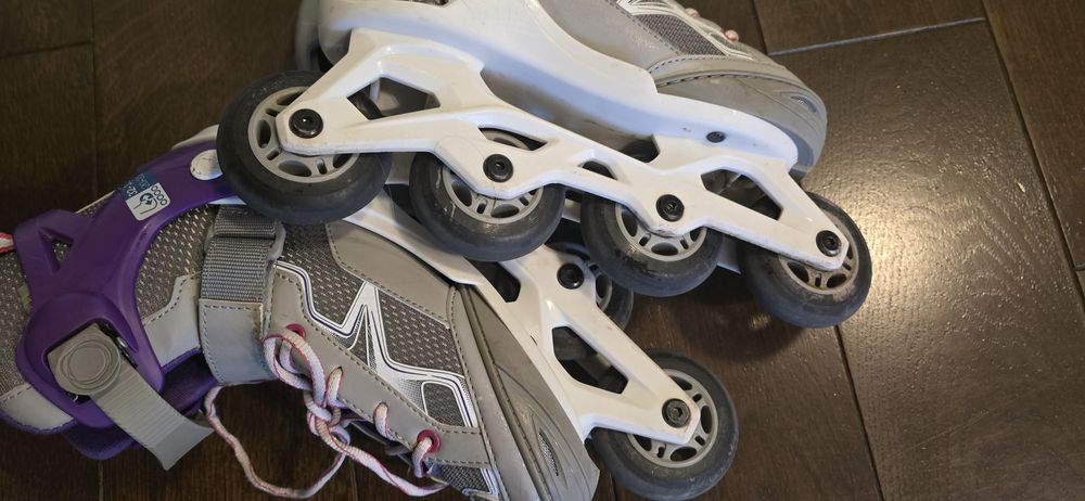 Role Oxelo Fitness FIT3 Gri Copii  32-35