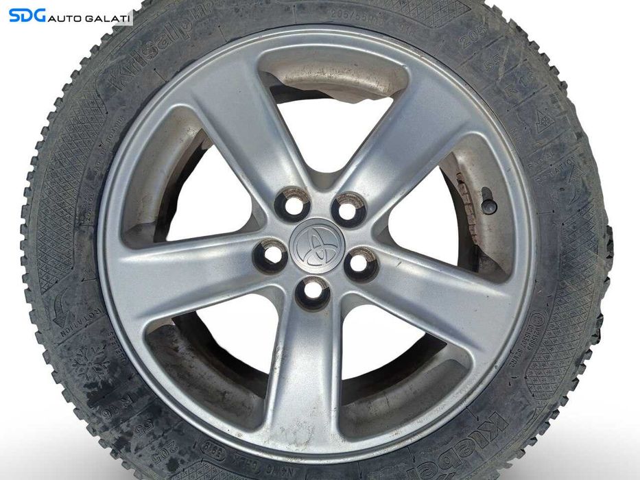 Set 4 Jante Janta Roata Roti Aluminiu 205 55 16 R16 Toyota Verso-S 2009 - 2016 (PZ474T0670Z 16FHx6.5J ET45) [JNT0014]