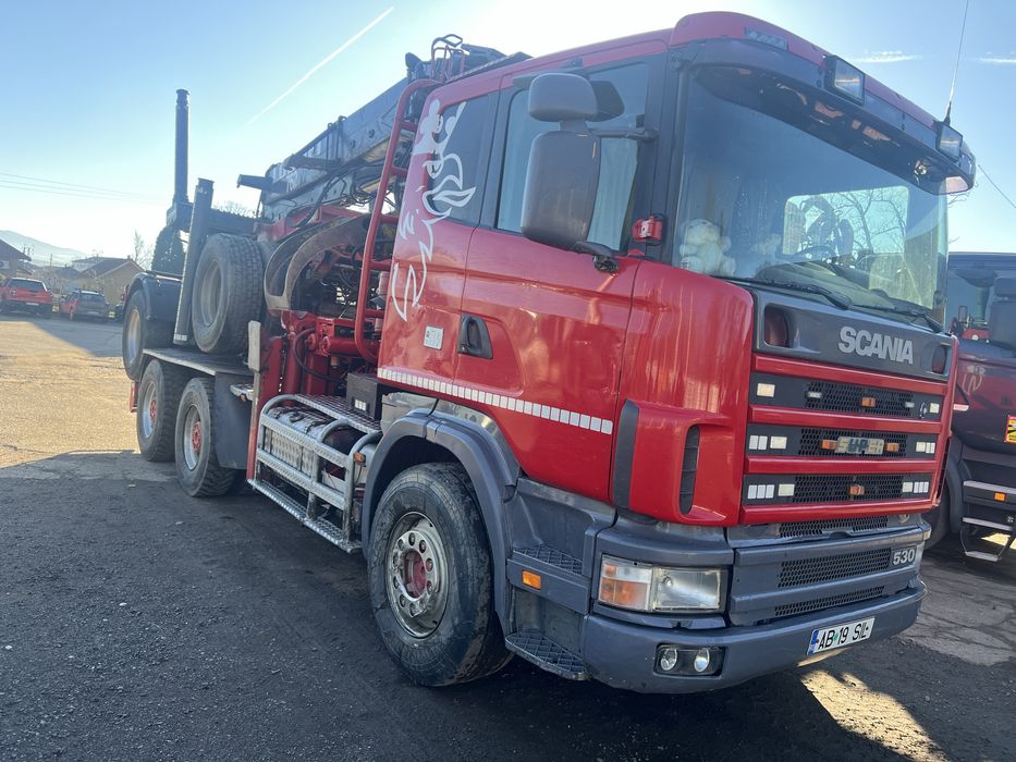 Scania 144G 530 forestieră-Motor defect