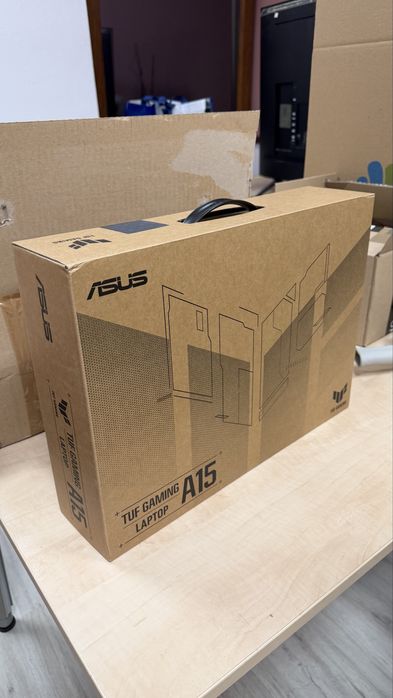 Laptop ASUS TUF A15, AMD Ryzen 7, 15.6”, 16GB, SSD 512, RTX 3050