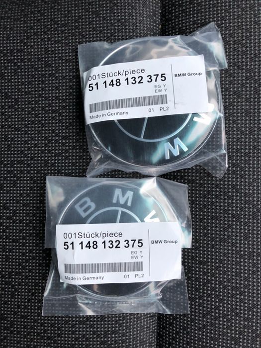 Capace roti jante aliaj negre BMW 68mm F10 E90 E60 X1 X3 X5 X6 F30