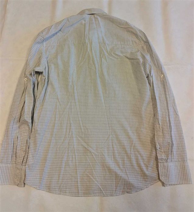 Мъжка риза с дълъг ръкав, размер L