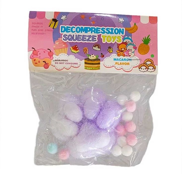 Лапка-антистресс, игрушка сквиш, кошачья лапка