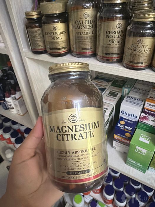 Solgar magnesium Citrate / Magniy sitrat